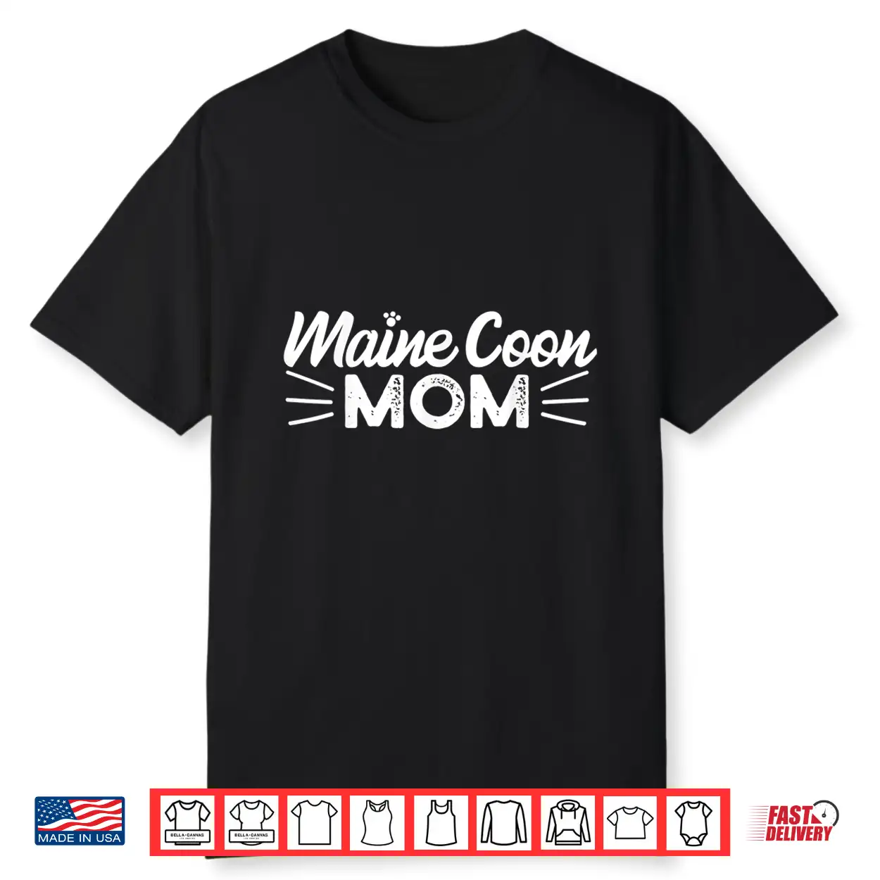 Maine Coon Mom Mama Cat Lover Shirt