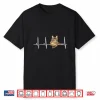 Maine Coon Tshirt Cat Lover Heartbeat Gift Shirt