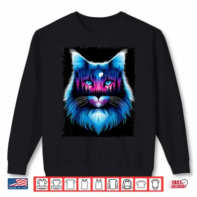 Sweatshirt Spirit Animal Maine Coon Cat Owner Men Women Kids Shirt