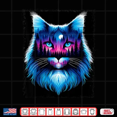 Design Spirit Animal Maine Coon Cat Owner Men Women Kids Shirt