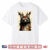 Funny Christmas Maine Coon Cat Holiday Lights Festive Animal Shirt