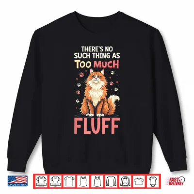 Sweatshirt Maine Coon Cat Kitty Lover Animal Pet Kitten Meow Men Women Shirt
