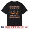Never Mind The Witch Beware Of Maine Coon Cat Halloween Shirt