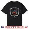 World’S Coolest Cat Mom Mama Women Maine Coon Cat Shirt