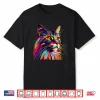 Maine Coon Cat Lovers Colorful Pop Art Maine Coon Shirt
