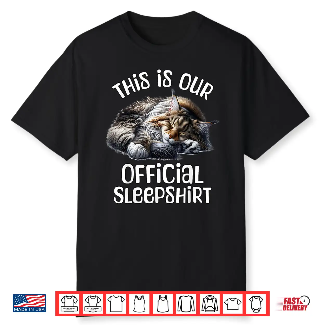 Maine Coon Pajama For Cat Lover Maine Coon Shirt