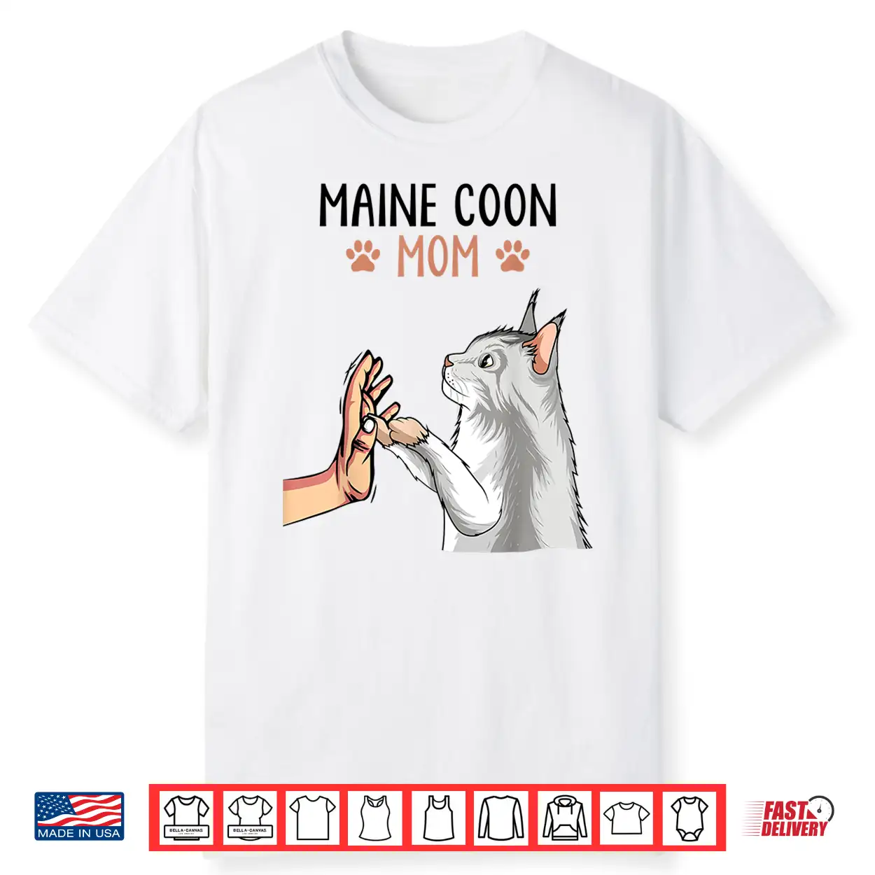 Maine Coon Mom Cat Owner Lovers Shirt