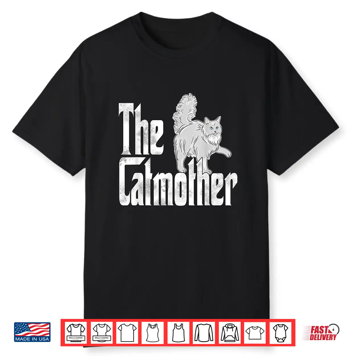 Cat Mom The Catmother Maine Coon Cat Mother Kitty Mommy Shirt