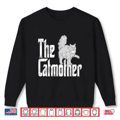 Sweatshirt Cat Mom The Catmother Maine Coon Cat Mother Kitty Mommy Shirt