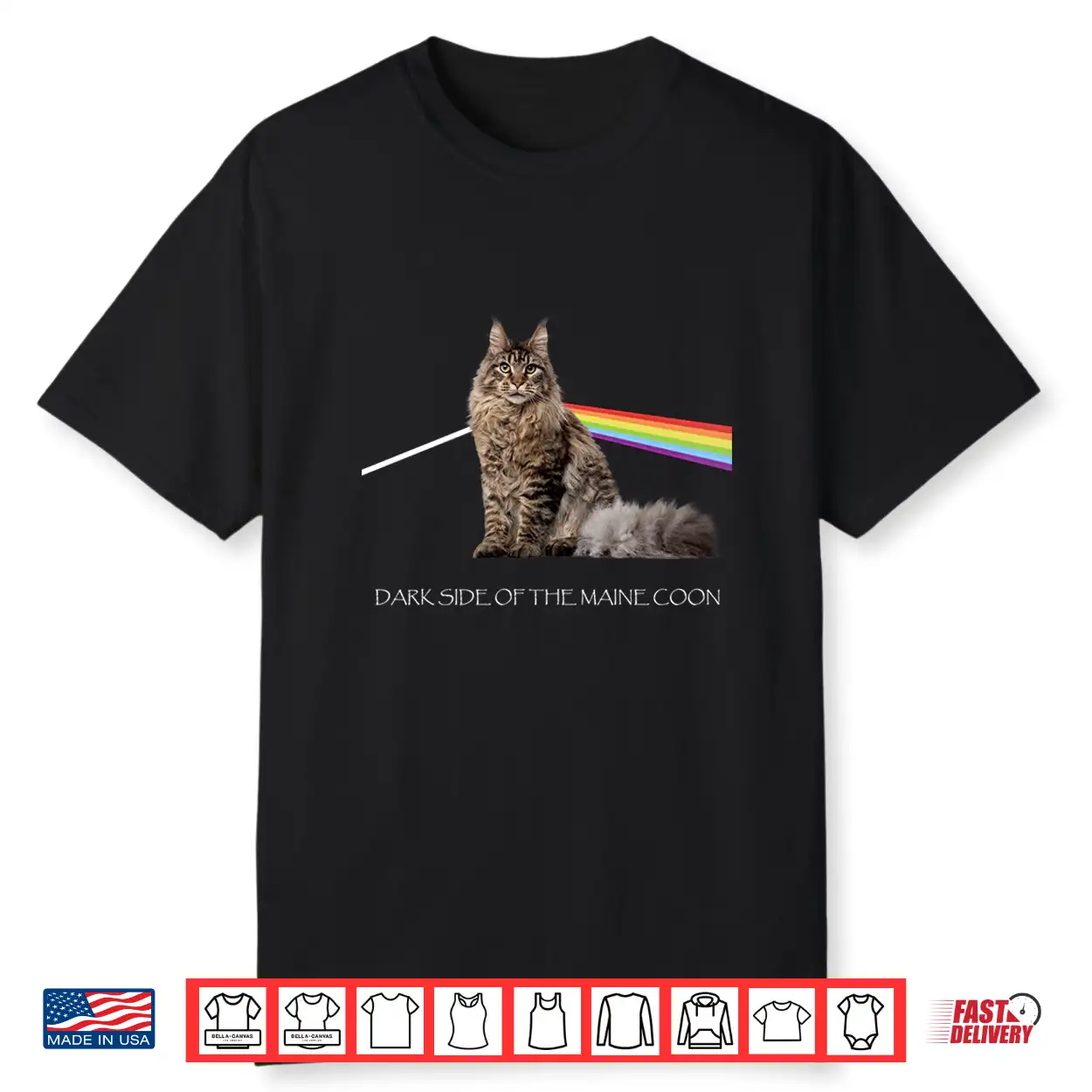 Dark Side Of The Maine Coon Cat Lover Shirt Shirt