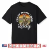 Maine Coon Cat Retro Vintage Crazy Maine Coon Lady Shirt