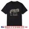 Mens Proud Maine Coon Cat Dad Gold Inspired Shirt