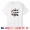 Minimalist Maine Coon Cat Mom Design For Women Shirt