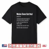 Best Maine Coon Cat Dad Ever Definition Funny Cat Lover Shirt