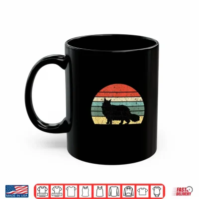 Mug Cat Lover Gift Shirt Retro Maine Coon Cat Shirt