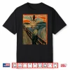 Funny Maine Coon Cat The Scream Flying Maine Coon Kitty Shirt