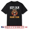 Maine Coon Cat Lover Keep Calm And Pet A Maine Coon Shirt