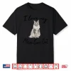 Mainecoon Cat Motif Cat Maine Coon Cat Cats Kitten Shirt