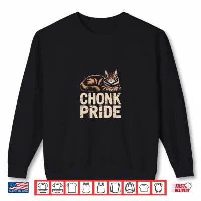 Sweatshirt Proud Maine Coon Cat Chonky Feline Lover Shirt
