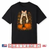 Vintage Halloween Ghost Holding Maine Coon Cat Shirt