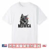4Th Of July Meowica Maine Coon Cat With American Flag Merica Shirt