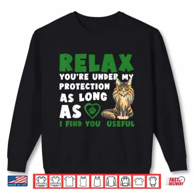 Sweatshirt Maine Coon Cat Gifts Lover Shirt