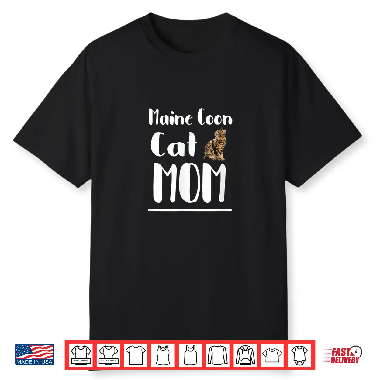 Maine Coon Cat Mom Shirt