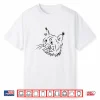 Maine Coon Cat Sketch Illustration Shirt