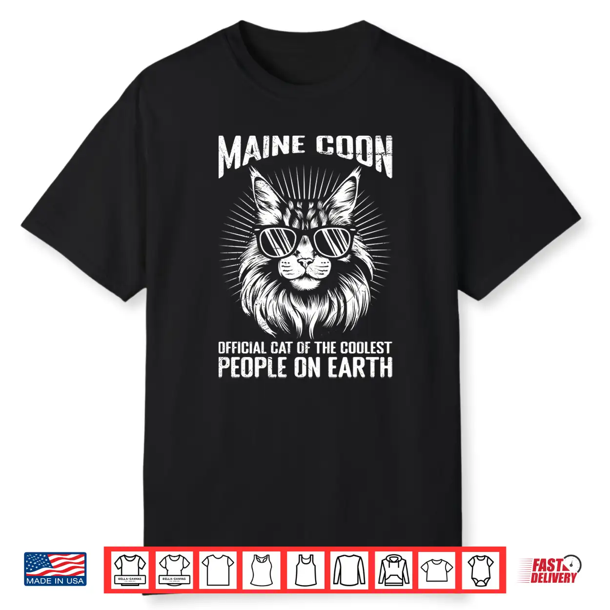 Maine Coon Official Cat Of The Coolest People Maine Coons Shirt