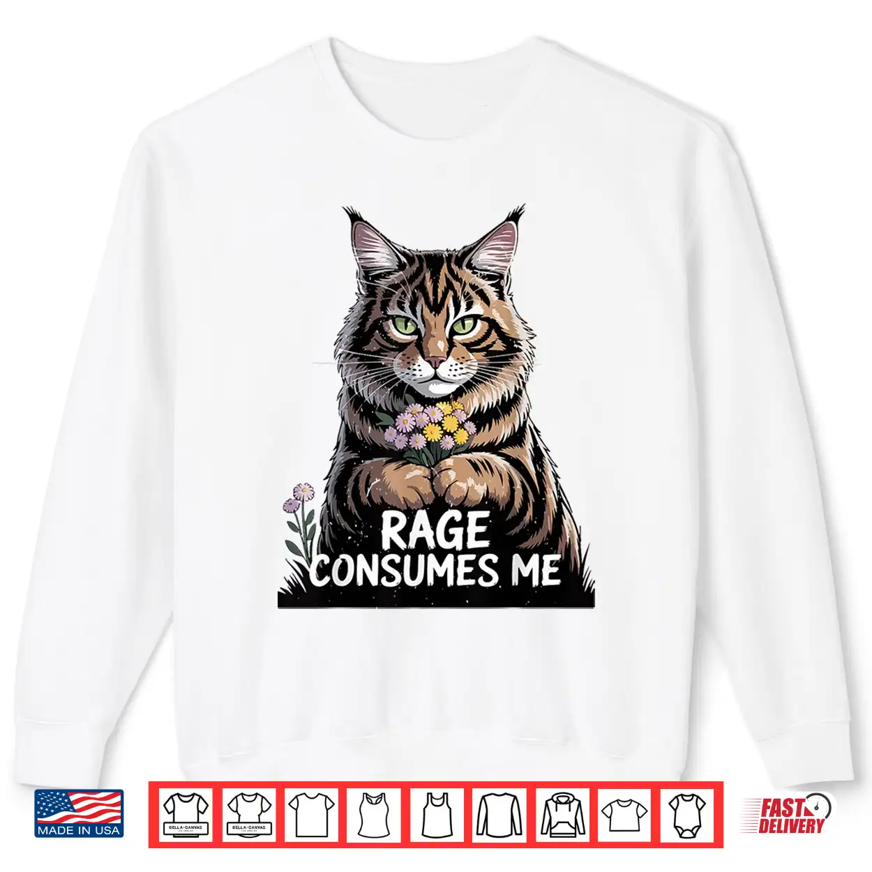 Rage Comsumes Me Maine Coon Cat Mom Funny Girl Women Kitten Shirt Rage Comsumes Me Maine Coon Cat Mom Funny Girl Women Kitten Shirt