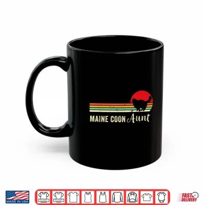 Retro Maine Coon Aunt Proud Cat Pet Owner Maine Coon Mom Shirt 3 Mug Retro Maine Coon Aunt Proud Cat Pet Owner Maine Coon Mom Shirt