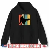 Retro Maine Coon Cat Silhouette Cool Feline Cat Lover Gift Shirt