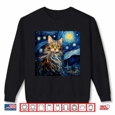 Sweatshirt Starry Night Shirt