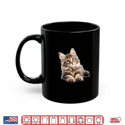 Mug Womens Maine Coon Cats Kitten Maine Coon Cat Shirt