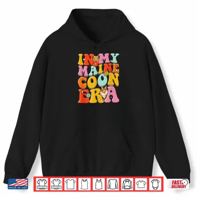 Hoodie Funny Maine Coon Lover Kitten Owner Cute Maine Coon Cat Shirt