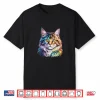 Maine Coon Cat Art Professional Minimalist Modern Graphic Shirt