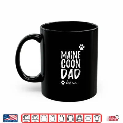 Mug Maine Coon Cat Dad Shirt Funny Cat Lover Gift Idea