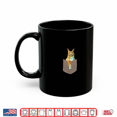 Mug Maine Coon Pocket Shirt Maine Coon For Men Women Cat Lovers Shirt