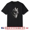 Side Profile Maine Coon Cat Professional Minimalist Modern Graphic Shirt