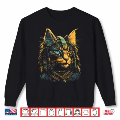 Sweatshirt Cute Maine Coon Cat Lover Egyptian Pharaoh Maine Coon Cat Shirt