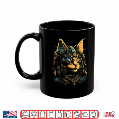 Mug Cute Maine Coon Cat Lover Egyptian Pharaoh Maine Coon Cat Shirt