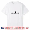 Heartbeat Ecg Pulse Maine Coon Cat Shirt