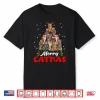 Merry Catmas Santa Maine Coon Cat Christmas Tree Decorations Shirt