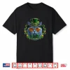 British Shorthair Cat Leprechaun Hat Glasses St Patricks Day Shirt