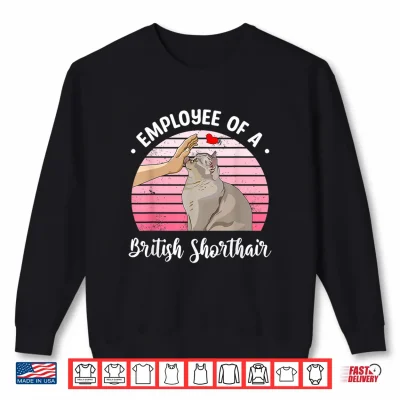 Sweatshirt British Shorthair Cat British Blue Shorthairs Shirt