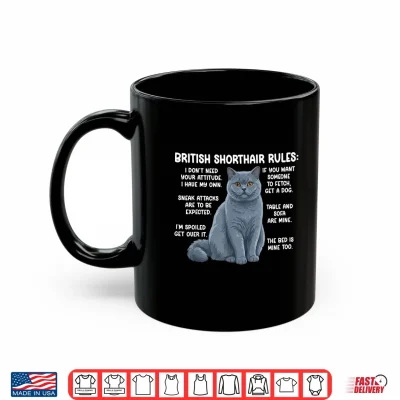 Mug British Shorthair Rules British Shorthair Cat Owner Shirt