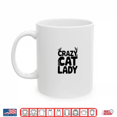 Mug Crazy Cat Lady Persian Cat Longhair Shirt
