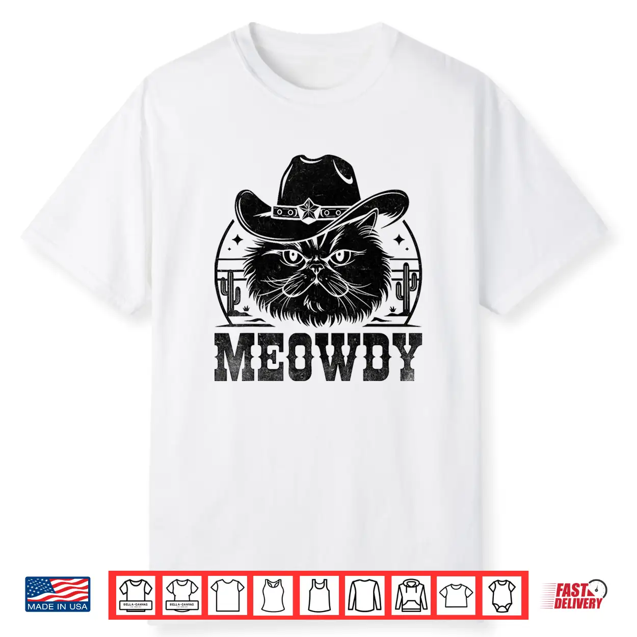 Meowdy Cowboy Persian Cat Persian Longhair Shirt