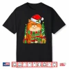 Persian Cat & Santa Hat Merry Christmas Pajamas Xmas Kids Shirt