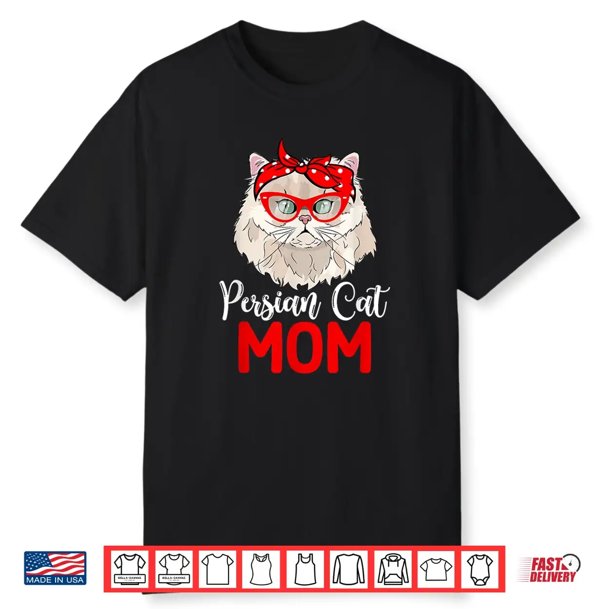 Persian Cat Mom Persian Cat Girl Persian Cat Owner Shirt